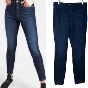 Athleta | Sculptek Slim Straight Leg Jeans | Dark Wash | Size 14 | Like New